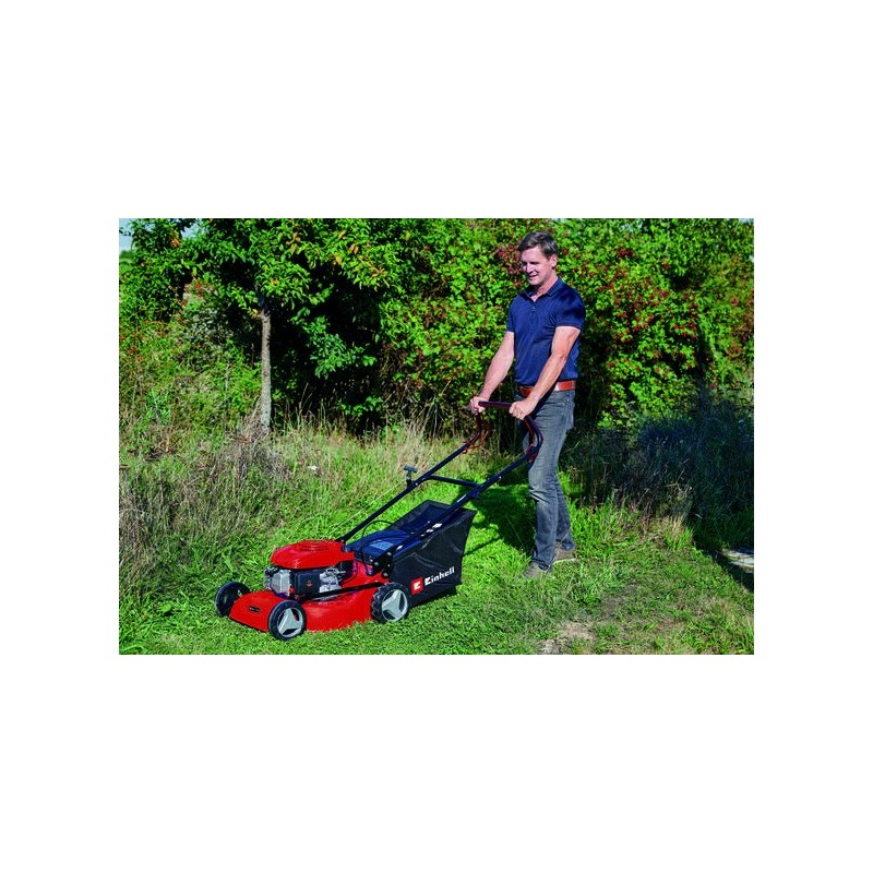 Einhell GC-PM 46 4 S Walk behind lawn mower Petrol Black, Red