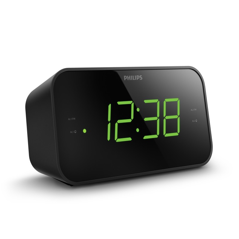 Philips TAR3306 12 despertador Reloj despertador digital Negro