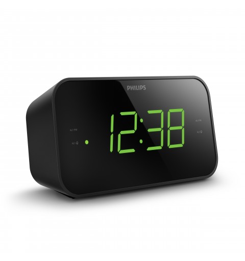 Philips TAR3306 12 despertador Reloj despertador digital Negro