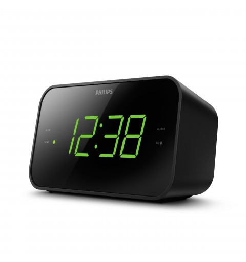 Philips TAR3306 12 despertador Reloj despertador digital Negro