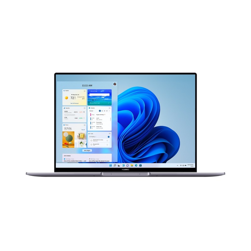 Huawei MateBook 16 Portátil 40,6 cm (16") AMD Ryzen™ 7 16 GB DDR4-SDRAM 512 GB SSD Wi-Fi 6E (802.11ax) Windows 10 Home Gris