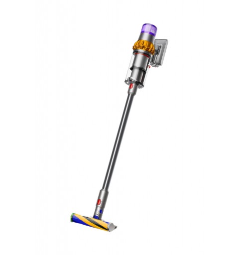 Dyson V15 Detect Absolute Extra Acciaio inossidabile, Giallo Senza sacchetto