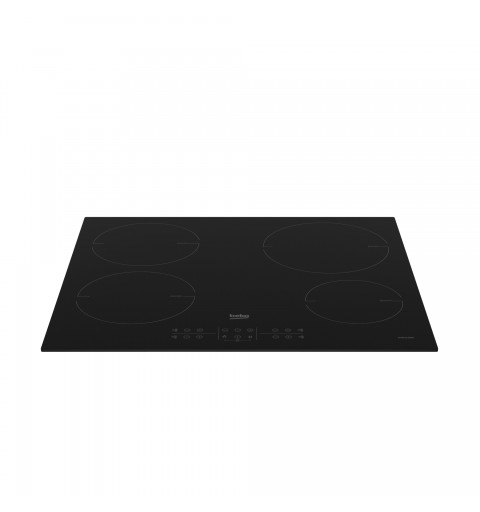 Beko HII64210MT Black Built-in 60 cm Zone induction hob 4 zone(s)