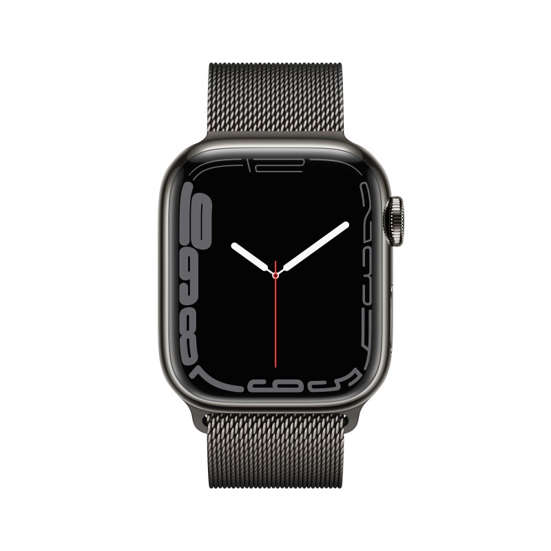 Apple Watch Series 7 45 mm OLED 4G Graphite GPS (satellite)