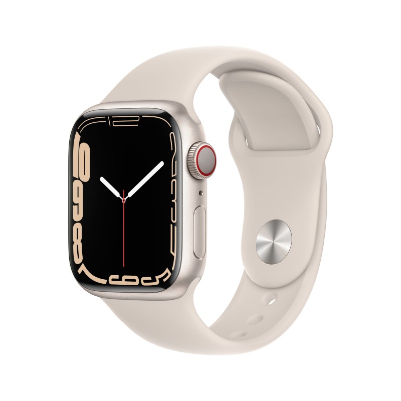 Apple Watch Series 7 41 mm OLED 4G Beige GPS (satellite)