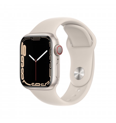 Apple Watch Series 7 41 mm OLED 4G Beige GPS (satellite)