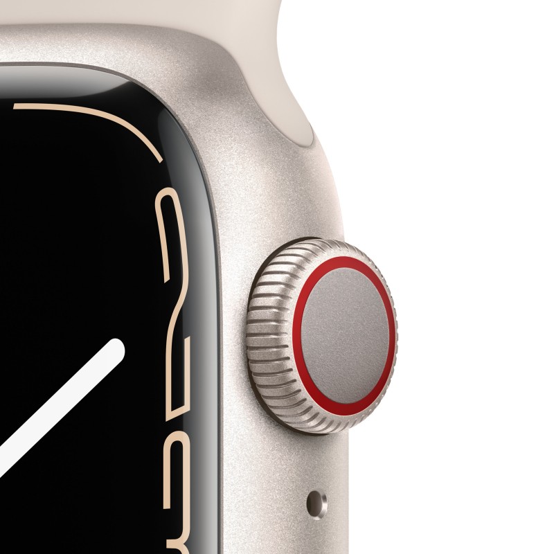 Apple Watch Series 7 41 mm OLED 4G Beige GPS (satellite)