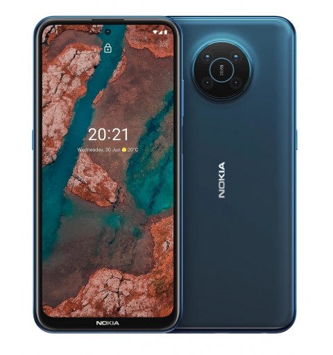 Nokia X20 16,9 cm (6.67") Double SIM Android 11 5G USB Type-C 8 Go 128 Go 4470 mAh Bleu