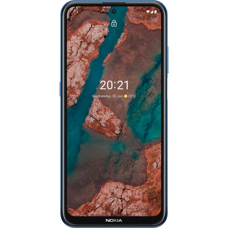 Nokia X20 16,9 cm (6.67") Double SIM Android 11 5G USB Type-C 8 Go 128 Go 4470 mAh Bleu