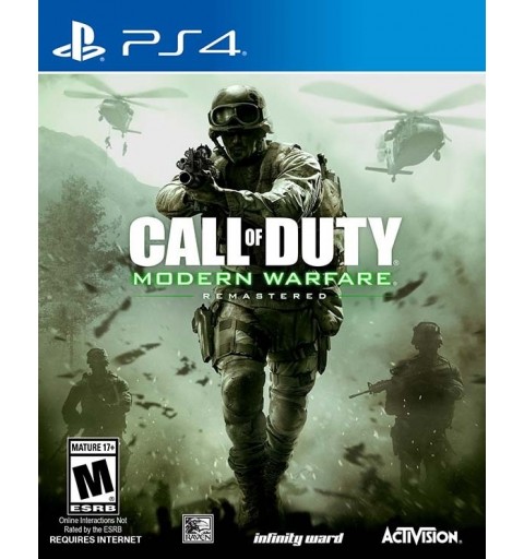 Activision Call of Duty Modern Warfare Remastered Rimasterizzata ITA PlayStation 4