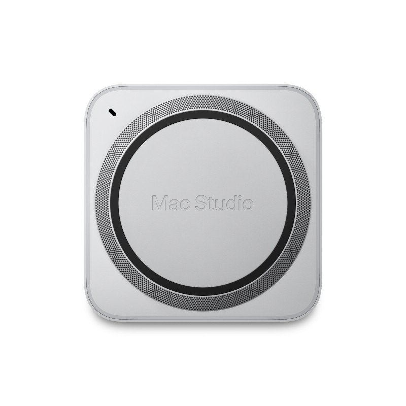 Apple Mac Studio w 4 Years Warranty mini PC Apple M 32 GB 512 GB SSD macOS Monterey Mini-PC Silber