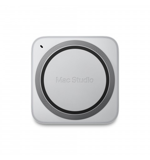 Apple Mac Studio w 4 Years Warranty mini PC Apple M 32 GB 512 GB SSD macOS Monterey Mini-PC Silber