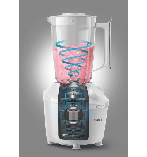 Philips 3000 series HR2041 00 blender 1,9 L Mélangeur de table 450 W Blanc