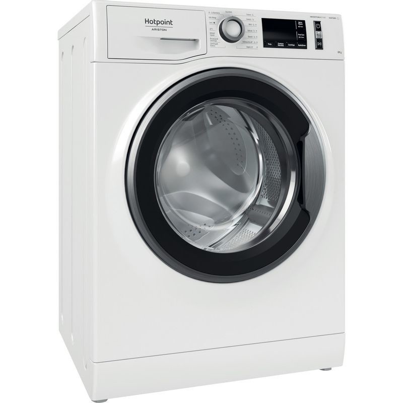 Hotpoint NR648GWSA IT lavatrice Caricamento frontale 8 kg 1400 Giri min A Bianco