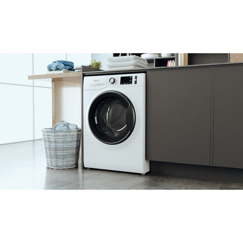 Hotpoint NR648GWSA IT washing machine Front-load 8 kg 1400 RPM A White