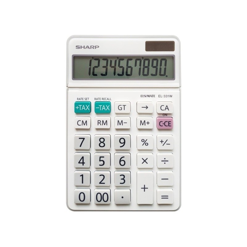 Sharp EL-331W calculatrice Calculatrice financière Blanc