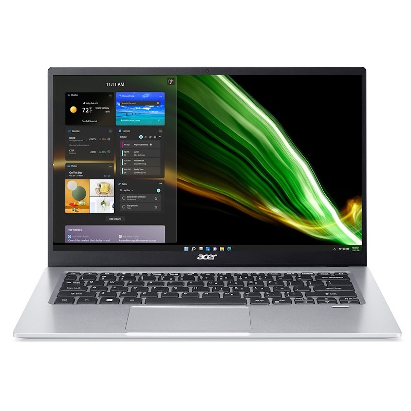 Acer Swift 1 SF114-34-C28J Notebook 35.6 cm (14") Full HD Intel® Celeron® N 4 GB LPDDR4x-SDRAM 128 GB SSD Wi-Fi 6 (802.11ax)