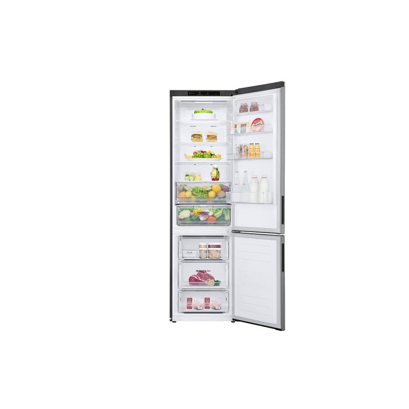 LG GBP62PZNBC fridge-freezer Freestanding 384 L B Stainless steel