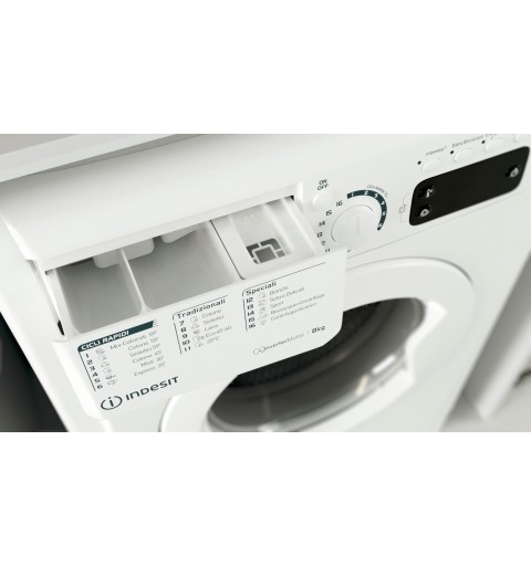 Indesit EWE 81284 W IT washing machine Front-load 8 kg 1200 RPM C White