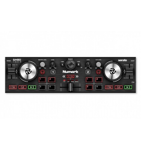 Numark DJ2GO2 Touch 2 canales Negro