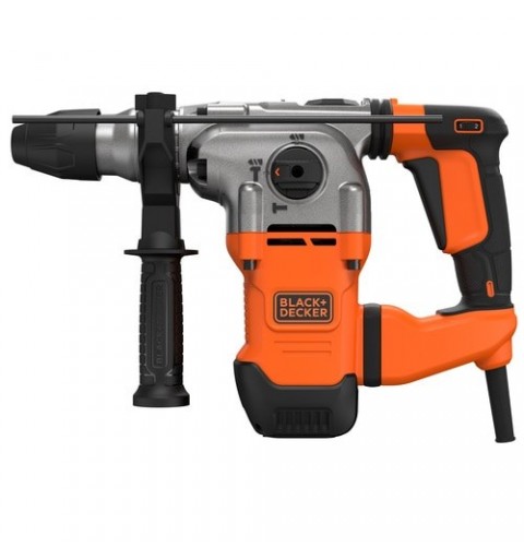 Black & Decker BEHS03K 900 Giri min SDS-plus Nero, Arancione