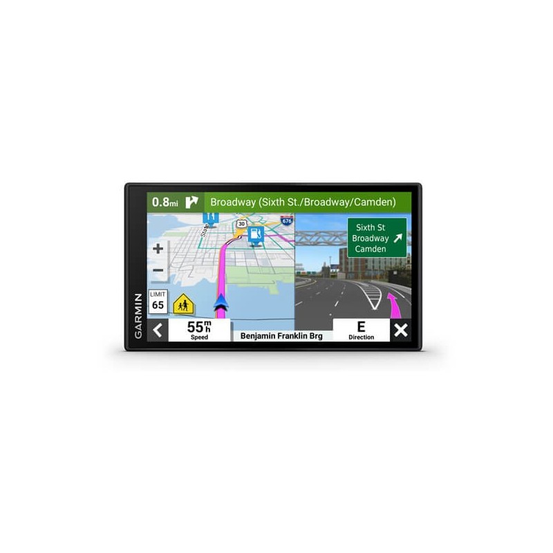 Garmin DriveSmart 66 navigateur Fixé 15,2 cm (6") TFT Écran tactile 175 g Noir