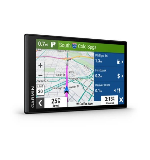 Garmin DriveSmart 66 navegador Fijo 15,2 cm (6") TFT Pantalla táctil 175 g Negro