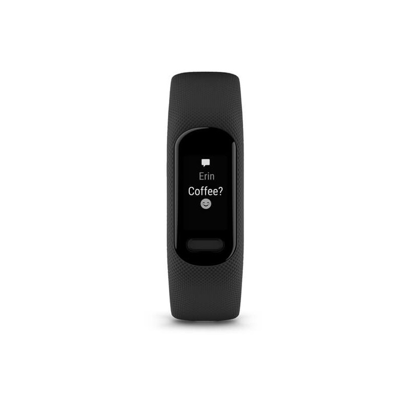 Garmin VIVOSMART 5 OLED Negro GPS (satélite)
