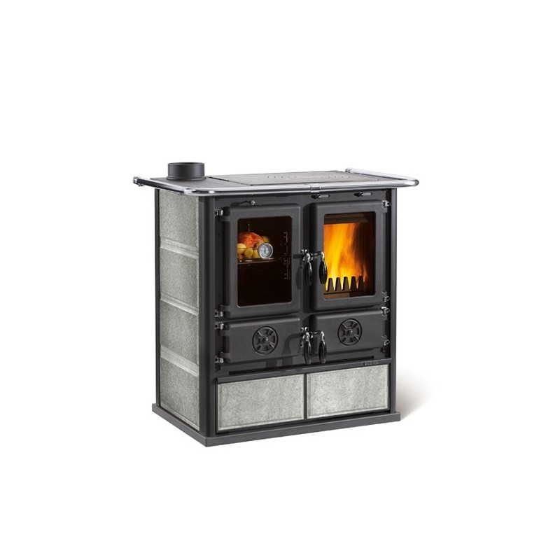 La Nordica Rosetta Sinistra BII stove Freestanding Firewood Black, Grey