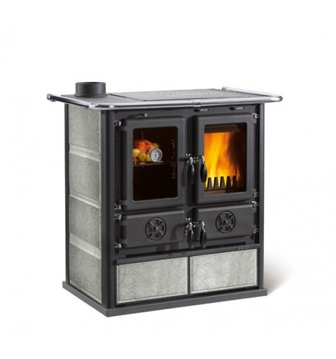 La Nordica Rosetta Sinistra BII stove Freestanding Firewood Black, Grey