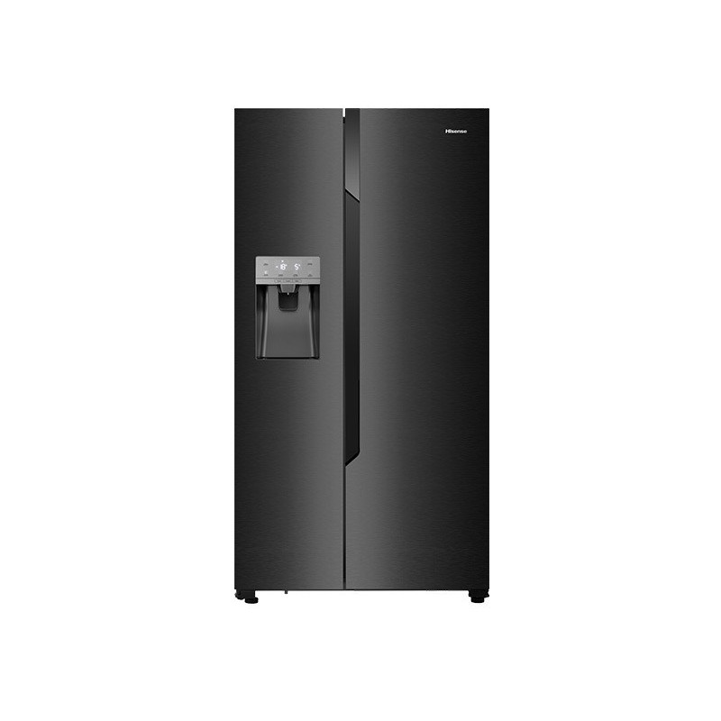 Hisense RS694N4TF2 side-by-side refrigerator Freestanding 562 L F Black