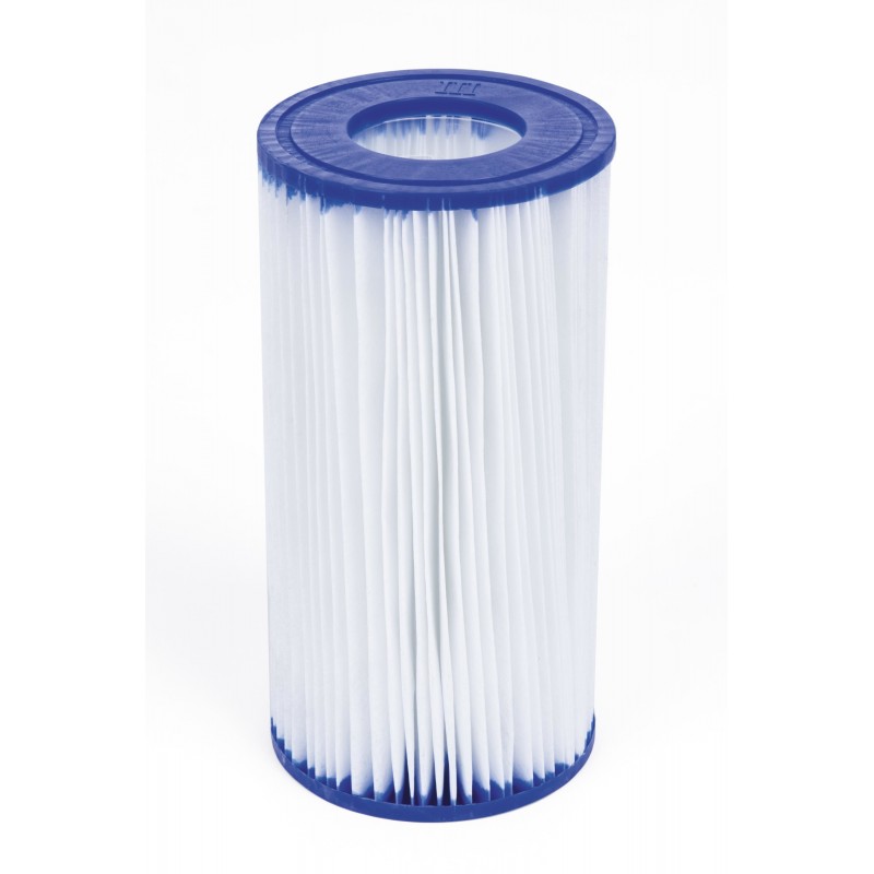 Bestway 56725 Aufstellpool Gerahmter Pool Rund Blau, Braun