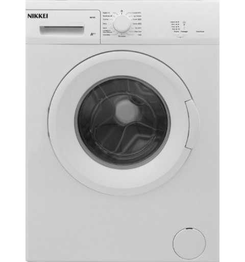 Nikkei Italia VN105 Waschmaschine Frontlader 5 kg 1000 RPM Weiß