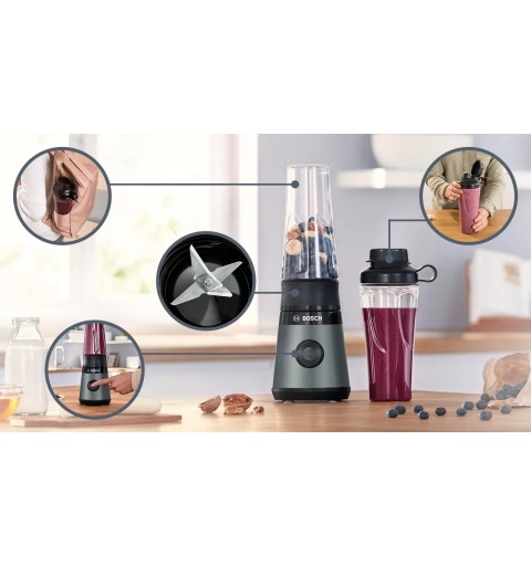 Bosch VitaPower MMB2111S blender 0,6 L Mélangeur de table 450 W Acier inoxydable