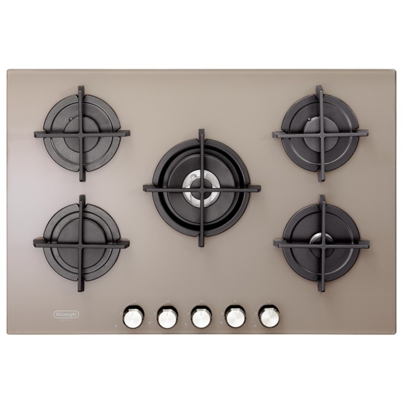 De’Longhi SLF 575 LT2 hob Grey Built-in 75 cm Gas 5 zone(s)