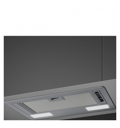 Smeg KSG52E cooker hood Built-in Silver 224 m³ h C
