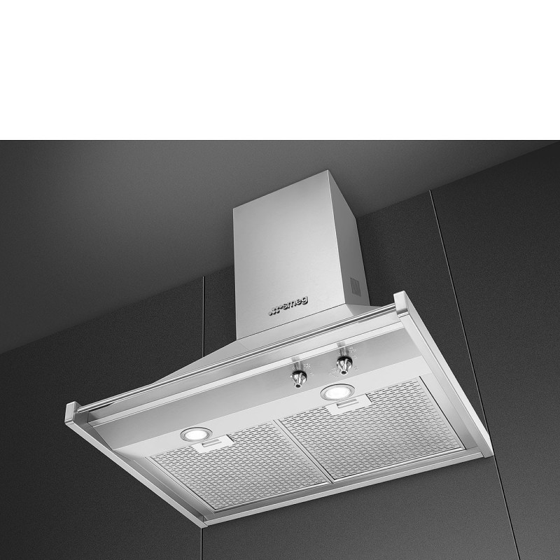 Smeg KD70XE Dunstabzugshaube Wandmontiert Edelstahl 820 m³ h B