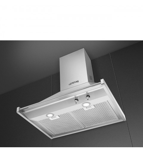 Smeg KD70XE Dunstabzugshaube Wandmontiert Edelstahl 820 m³ h B