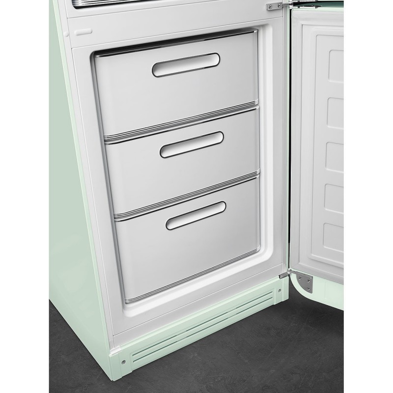 Smeg FAB32RPG5 Kühl- und Gefrierkombination Freistehend 331 l D Grün