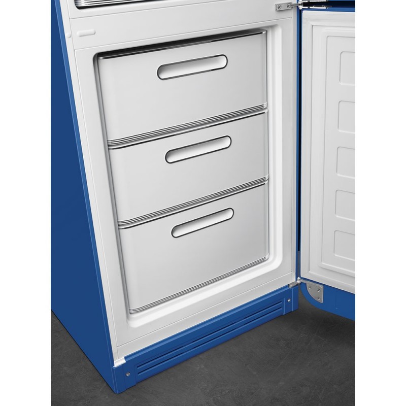 Smeg FAB32RBE5 réfrigérateur-congélateur Autoportante 331 L D Bleu