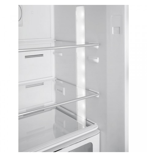 Smeg 60cm 50s Style Right Hand Hinge Fridge over Freezer Lime Green FAB32RLI5