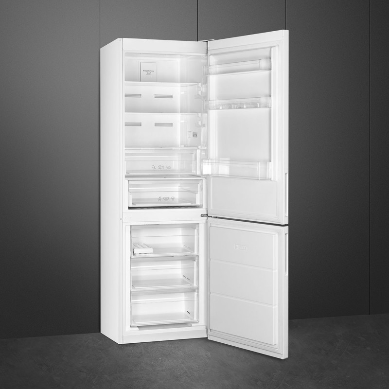 Smeg FC18EN1W nevera y congelador Independiente 331 L E Blanco
