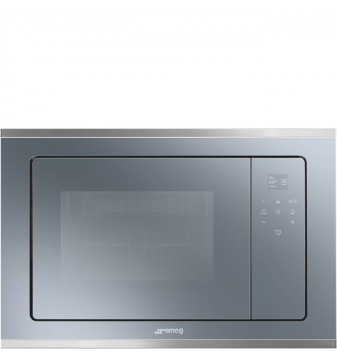 Smeg FMI420S2 microwave Built-in Combination microwave 20 L 800 W Blue, Silver