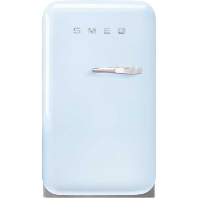 Smeg 40cm Small 50s Style Left Hand Hinged Minibar Pastel Blue FAB5LPB5