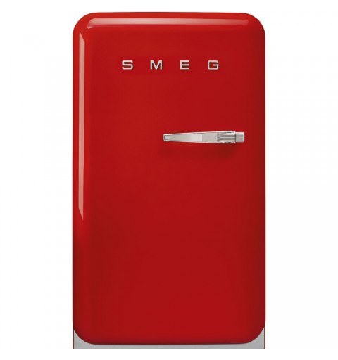 Smeg FAB10LRD5 Kühlschrank mit Gefrierfach Freistehend 122 l E Rot