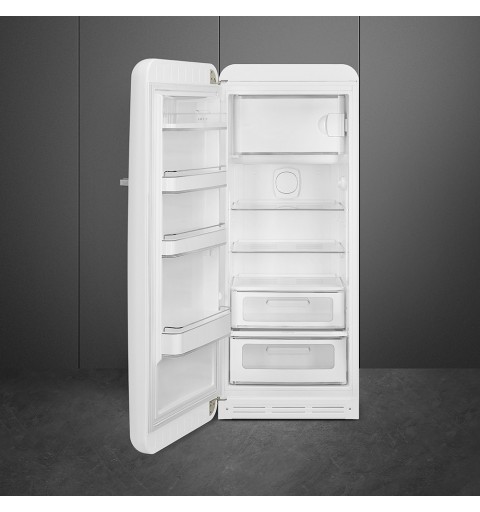 Smeg FAB28LWH5 Kühlschrank mit Gefrierfach Freistehend 270 l D Weiß
