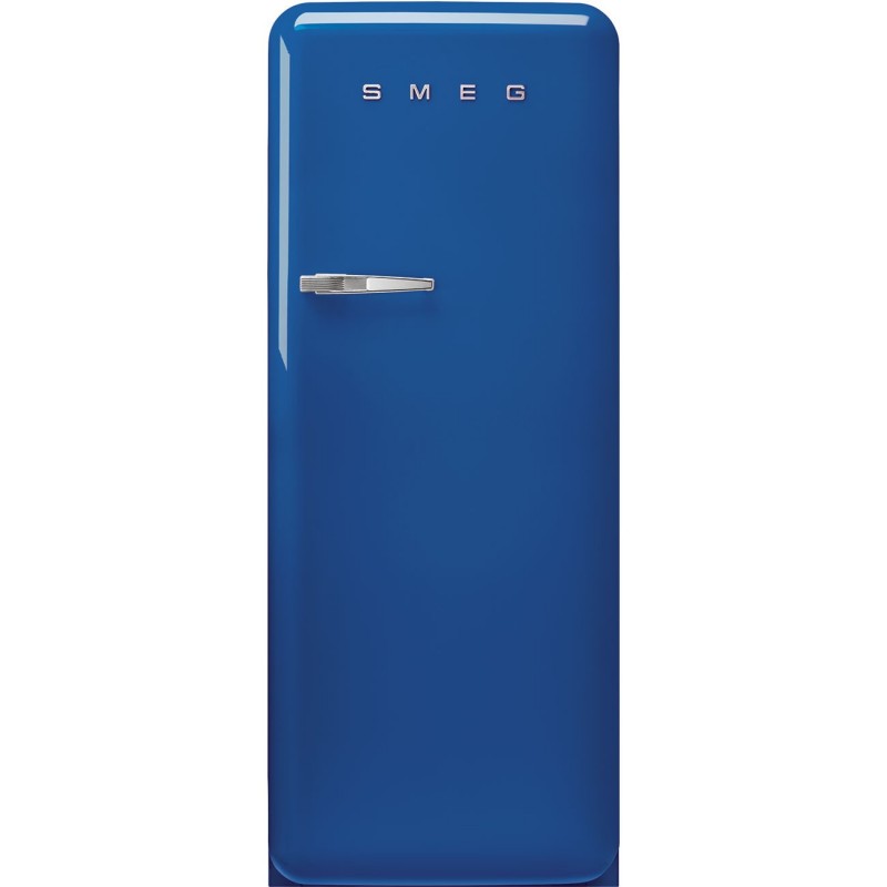 Smeg 60cm 50s Style Right Hand Hinge Fridge with Icebox Blue FAB28RBE5