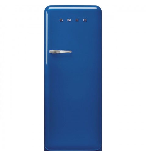 Smeg 60cm 50s Style Right Hand Hinge Fridge with Icebox Blue FAB28RBE5