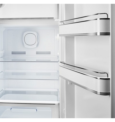 Smeg 60cm 50s Style Right Hand Hinge Fridge with Icebox Blue FAB28RBE5