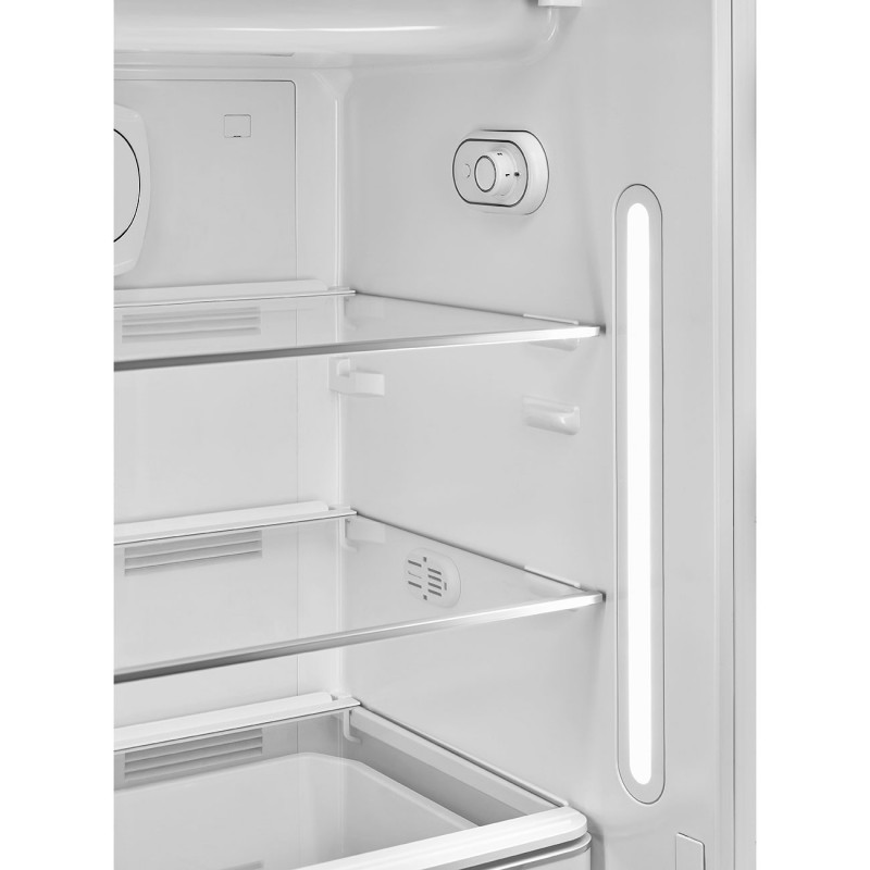 Smeg 60cm 50s Style Right Hand Hinge Fridge with Icebox Blue FAB28RBE5